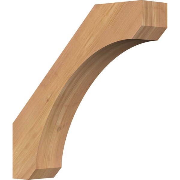 Ekena Millwork 3 1/2"W x 16"D x 16"H Legacy Smooth Knee Brace, Western Red Cedar BRC04X16X16LEC00SWR - main